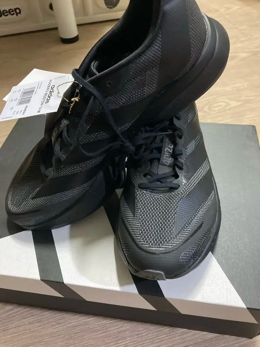 アディダス ボストン13 オールブラック 290