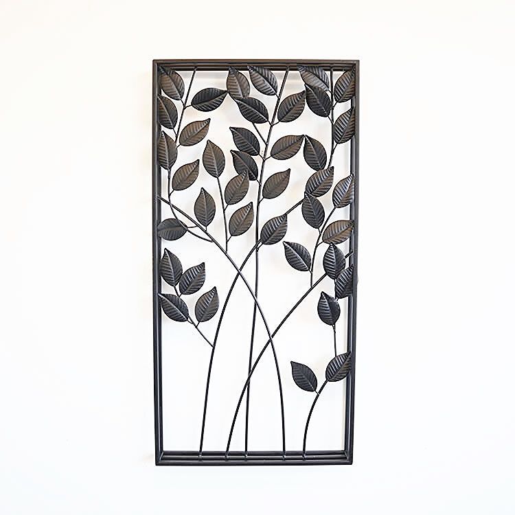 ウォールアートパネル ブラックリーフ 壁掛け 壁飾り インテリア 壁 アートパネル 北欧 雑貨 リビング おしゃれ モダン 装飾 ウォールデコレーション シンプル ウォールアート 壁デコ アートボード インテリア雑貨 壁面装飾 ウォールアクセント ブラック