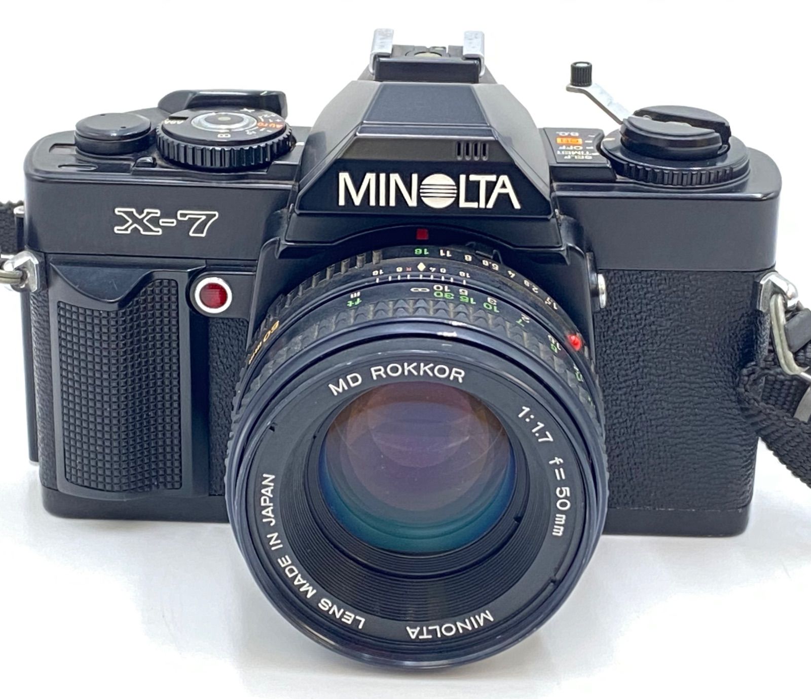 minolta X-7 フィルム一眼レフカメラ ジャンク品 minolta X-7 フィルム