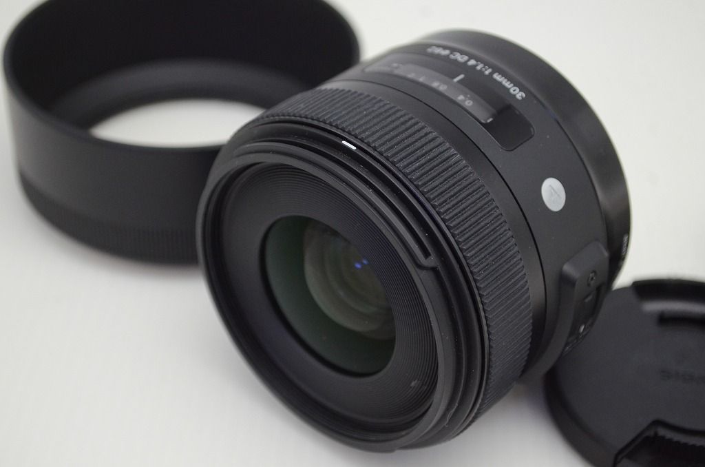 SIGMA シグマ Art 30 mm F 1 4 DC HSM Canon キヤノン EFマウント APS C 単焦点レンズ フード付 251031 o