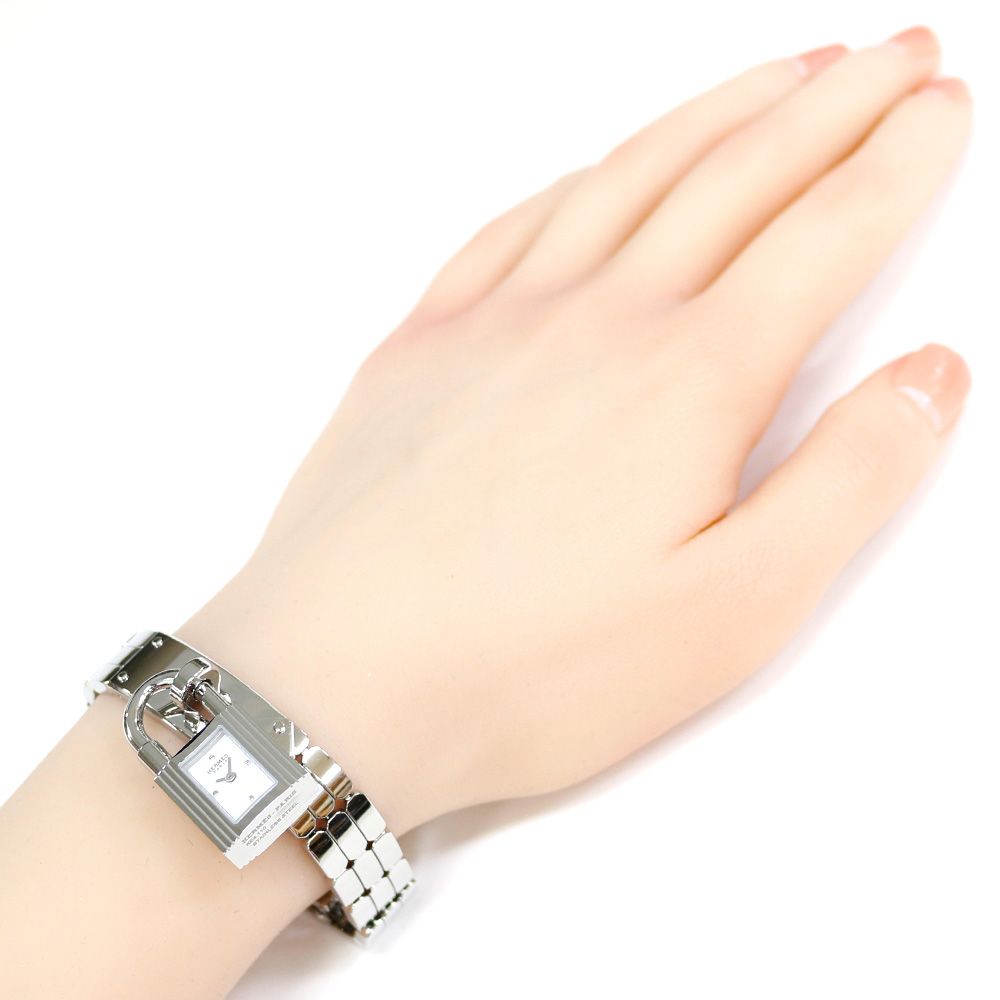 エルメス ケリーウォッチ 腕時計 時計 ステンレススチール KE 4 110 クオーツ レディース 1年保証 HERMES