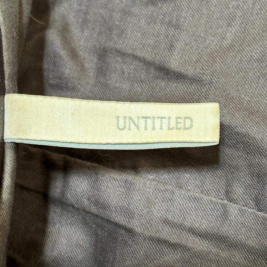 UNTITLED ラムレザージャケット ショート丈 2 ブラウン GULLKHAN_COM