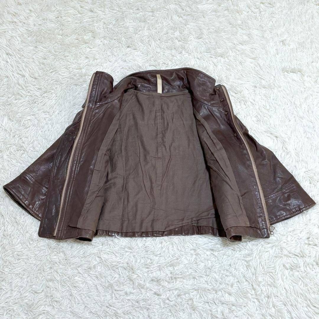 UNTITLED ラムレザージャケット