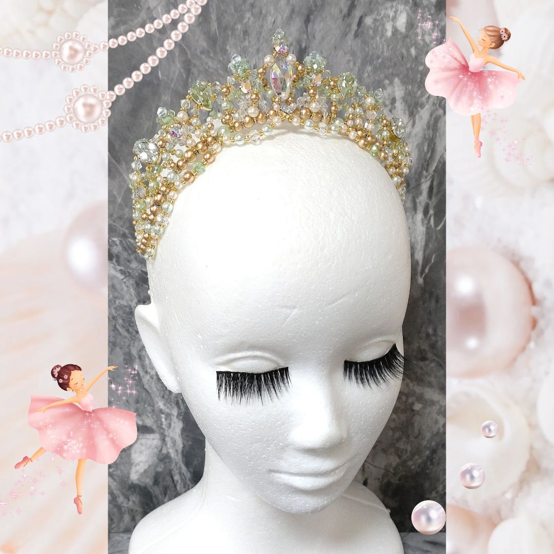 ゴールド×ミントグリーン