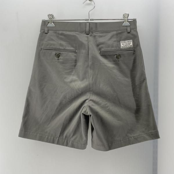 WACKO MARIA DOUBLE PLEATED CHINO SHORT チャコール size S ワコマリア 24