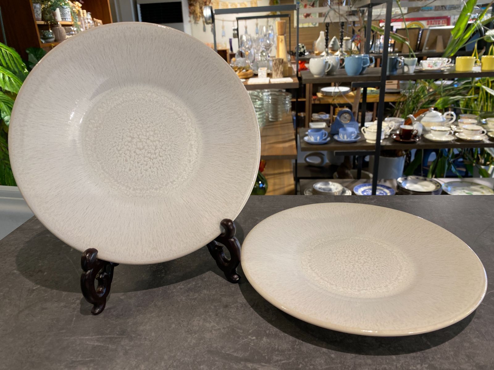 Jars ジャス Vuelta デザート皿 プレート 2枚セット フランス