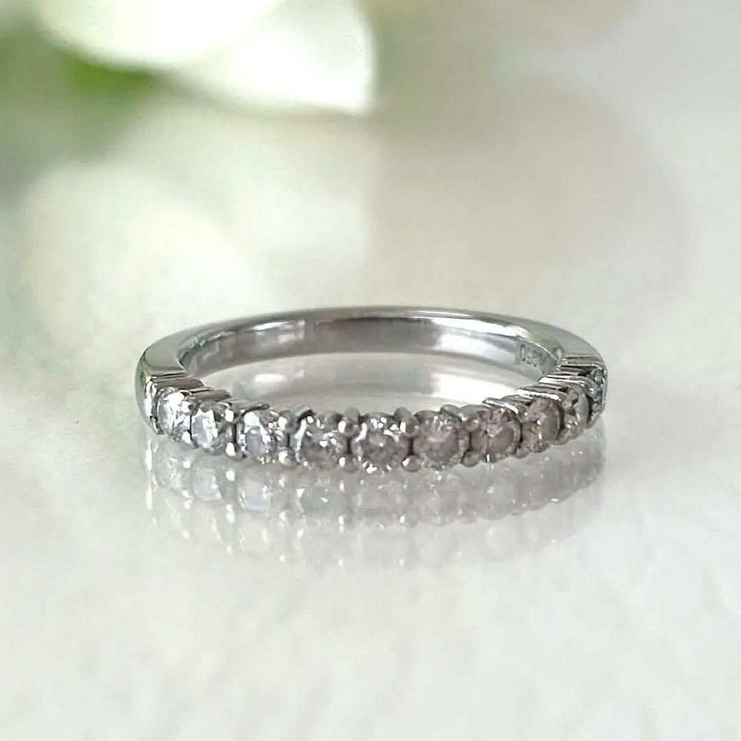 291【ヴァンドーム青山】Pt950 ダイヤモンド　0.40 リング　約6号 291【ヴァンドーム青山】Pt950 ダイヤモンド 0.40 リング 約6号 - メルカリ