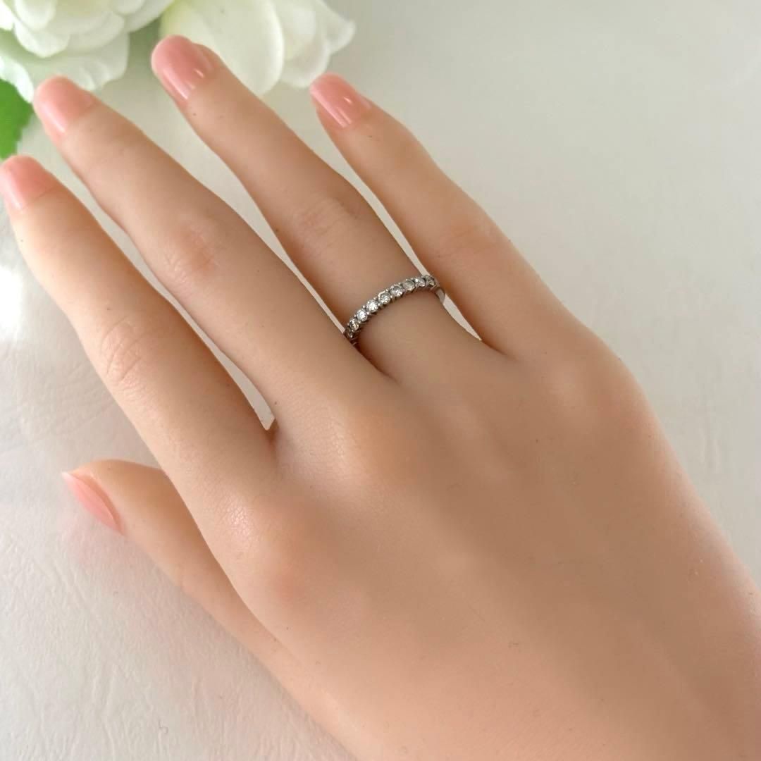 291【ヴァンドーム青山】Pt950 ダイヤモンド 0.40 リング 約6号 - メルカリ