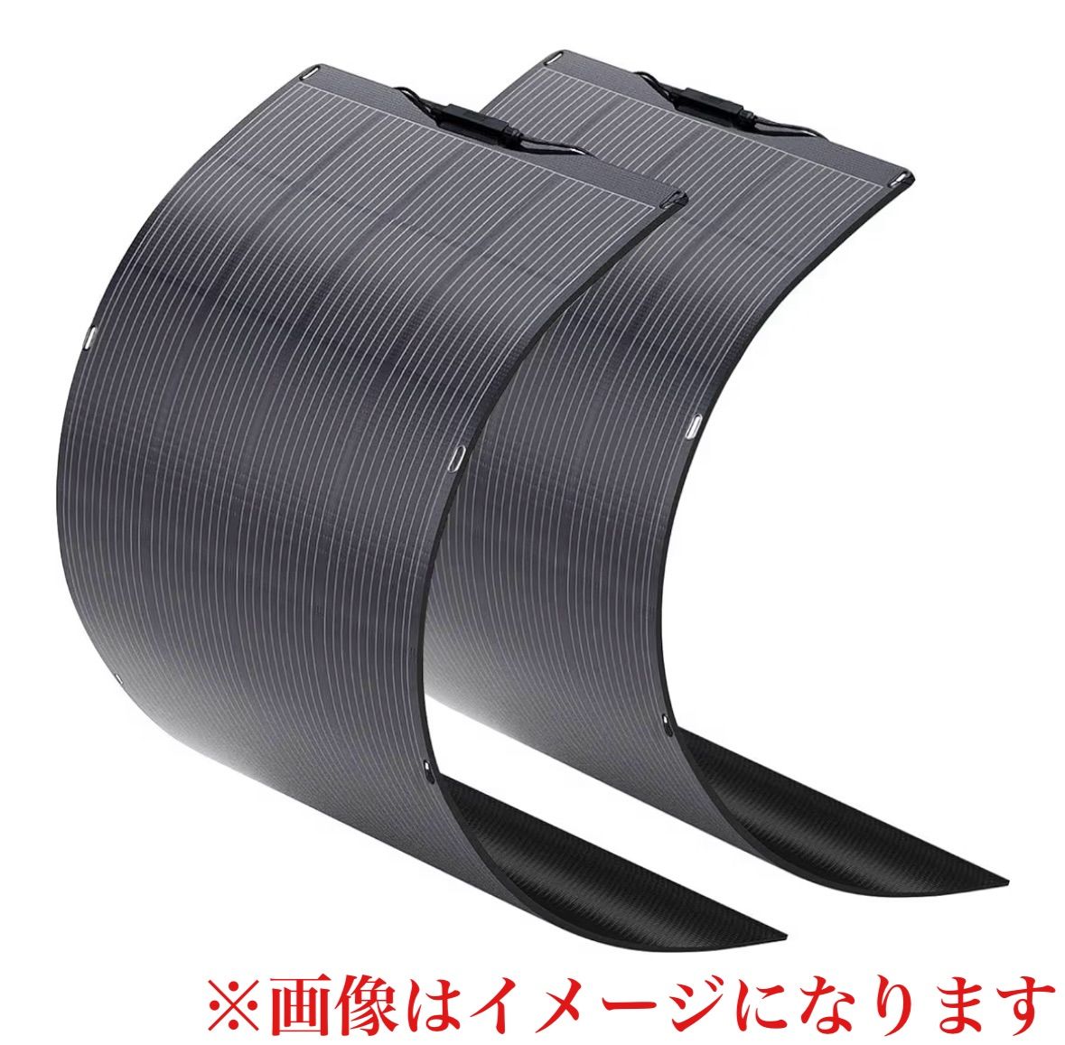 ソーラーパネル フレキシブル 200W 単結晶 ETFE フレキシブルソーラーパネル 270°折り曲げ 0.25cm超薄型ポータブル IP68防水 23 変換率 バッテリーシステム キャンプ 緊急用