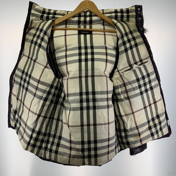 中古】BURBERRY BLACK LABEL ダウンジャケット サイズLL BMP75-127-36