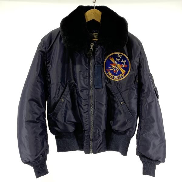 Buzz Rickson s TYPE B-15C フライトジャケット サイズ38 ネイビー BR14175 バズリクソンズ 19