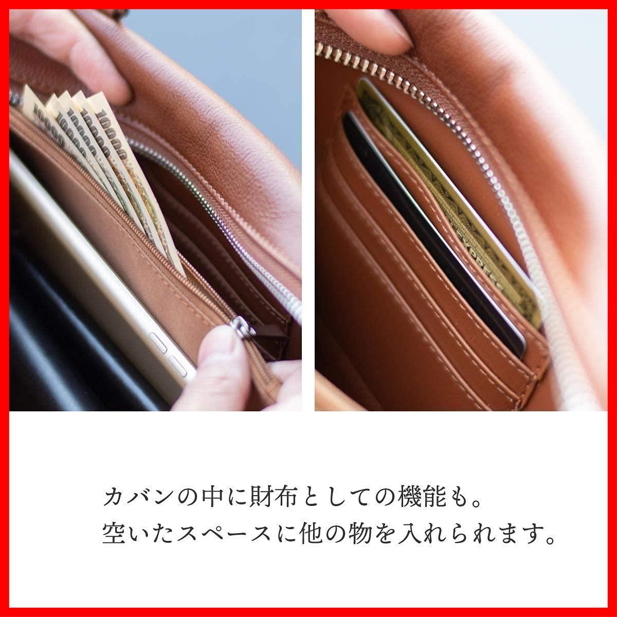  本革 メンズ 斜め掛け イタリアンレザー ボディバッグ 肩掛け ショルダーバッグ 2 WAY 大容量 コンパクト Teporna 小物入れ カバン Dom カジュアル バッグ その他 文房具 事務用品