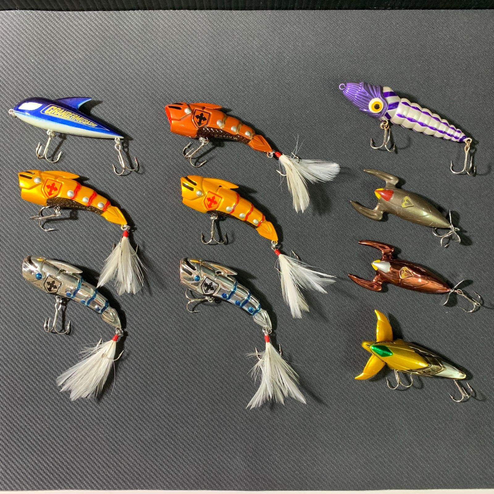 むつ71-110402 グランダー武蔵 ルアー10点 まとめ