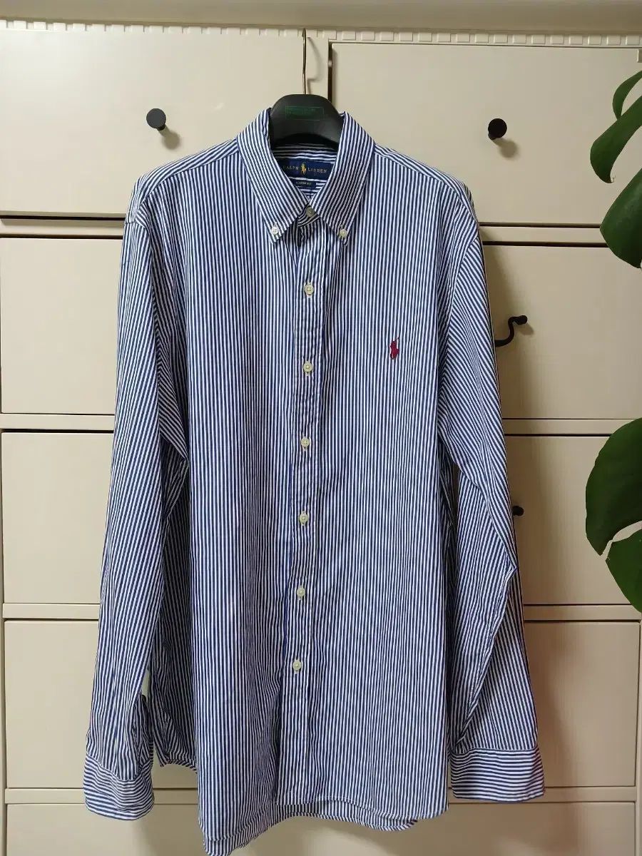 ポロ ラルフローレン ストライプ シャツ L