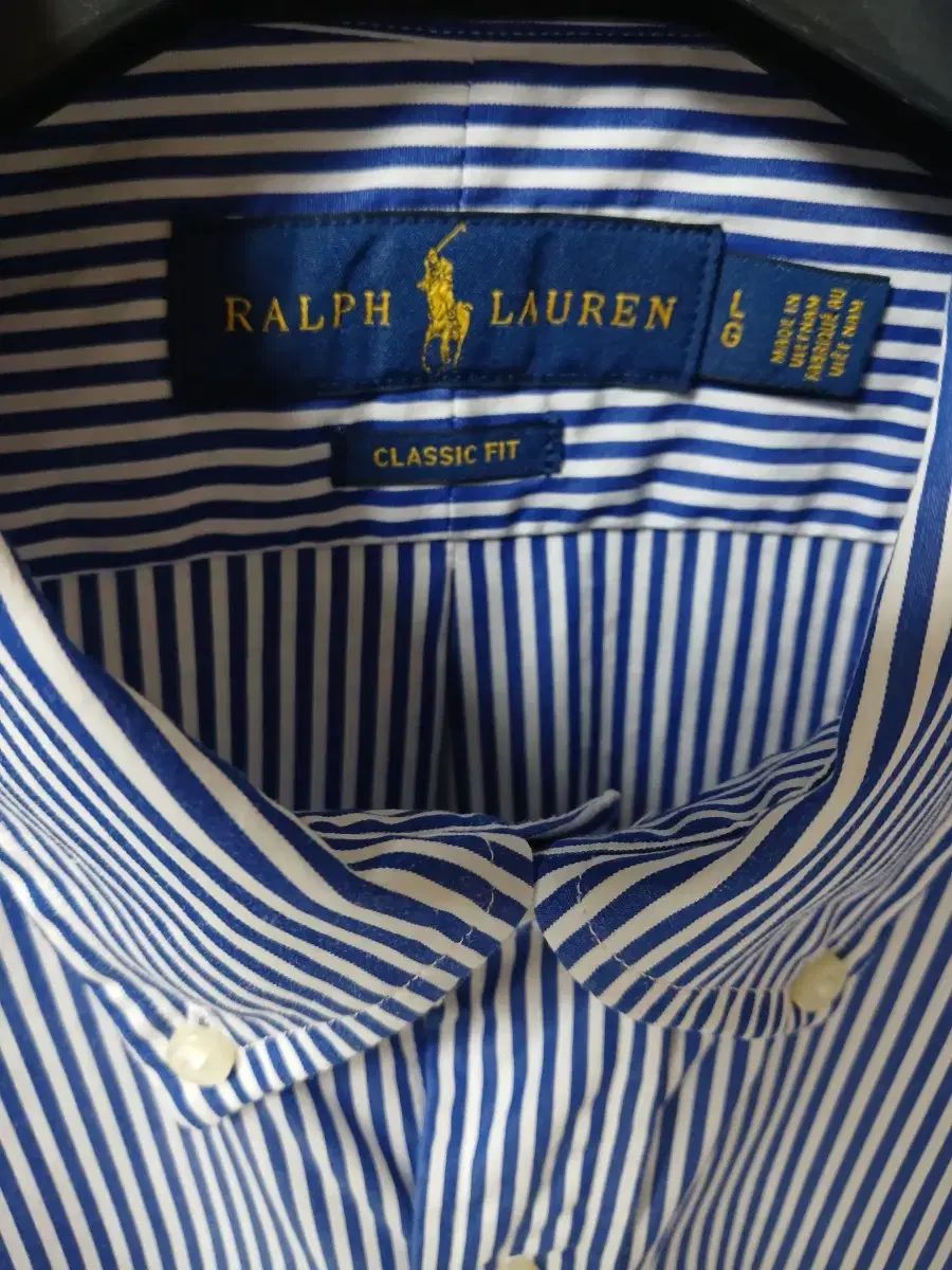 ポロ ラルフローレン ストライプ シャツ L