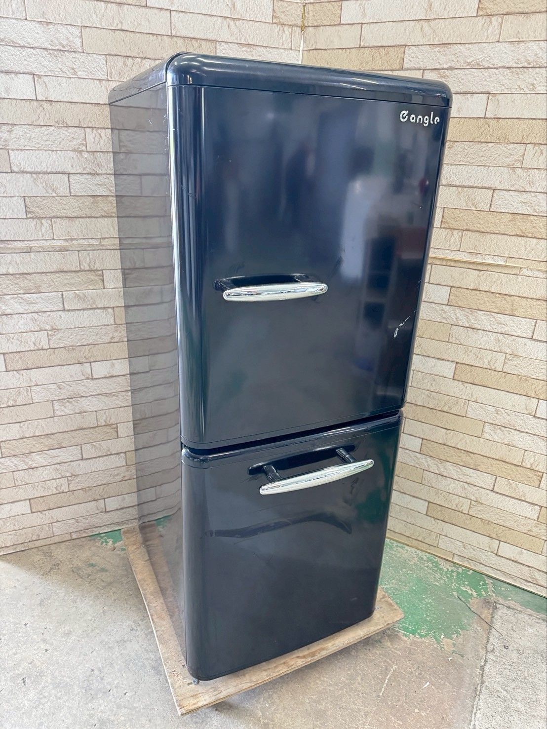 大阪 3か月保障付き 冷蔵庫 イーアングル 2ドア 2021年 ANG-RE 151-A 1 IR-731