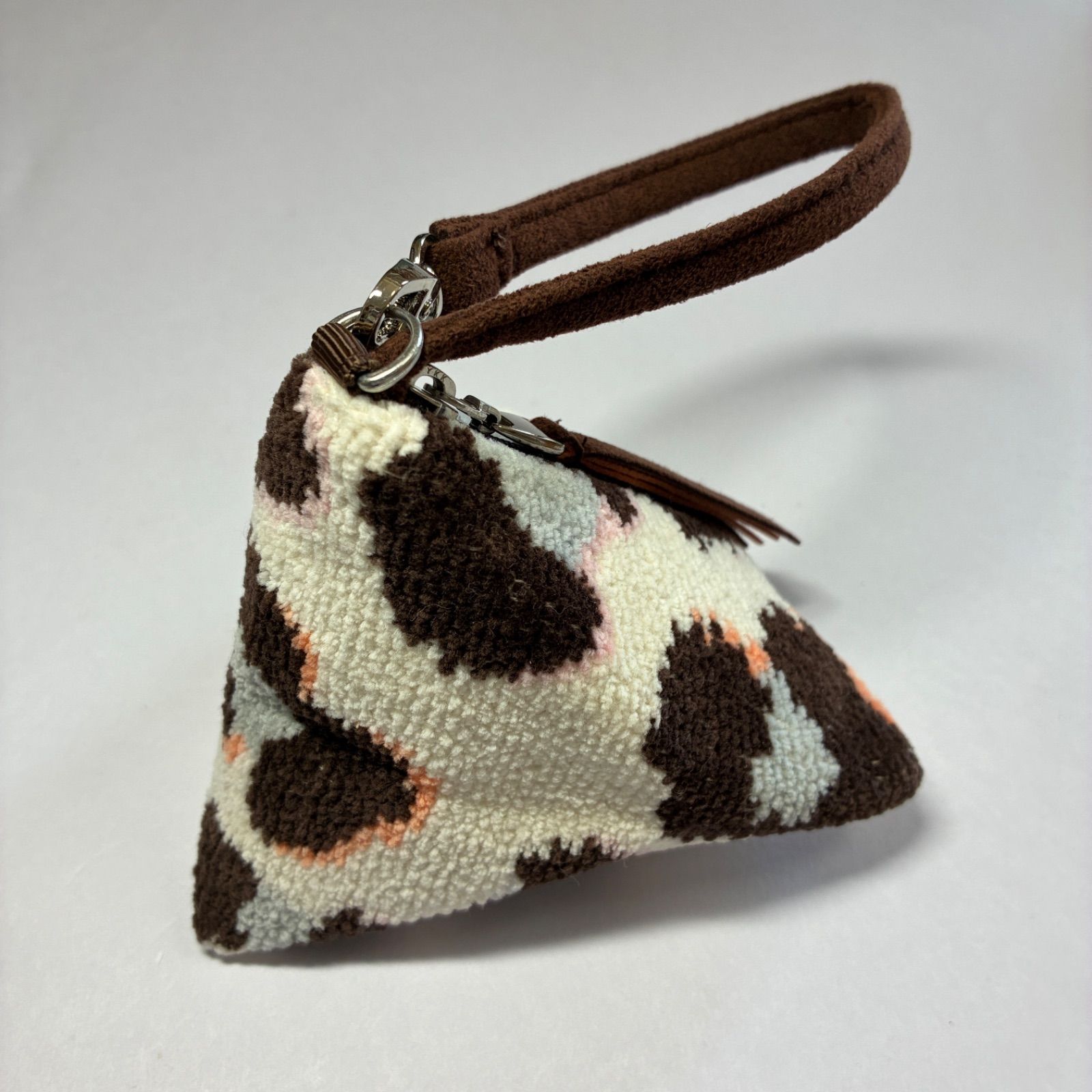 FEILER/フェイラー/チャームポーチ/テトラポーチ/レオパード柄