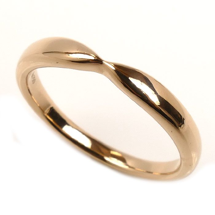 TIFFANY-Co. ティファニー K18PG ピンクゴールド ハーモニー リング 指輪 12.5号 3.0g レディース