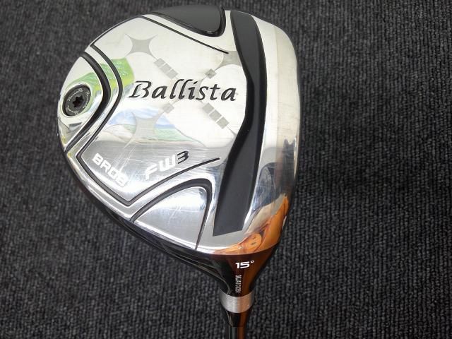 フェアウェイウッド ロマロ Ballista BR08 LIN-Q EX FW 55 S 15 5762 松山店
