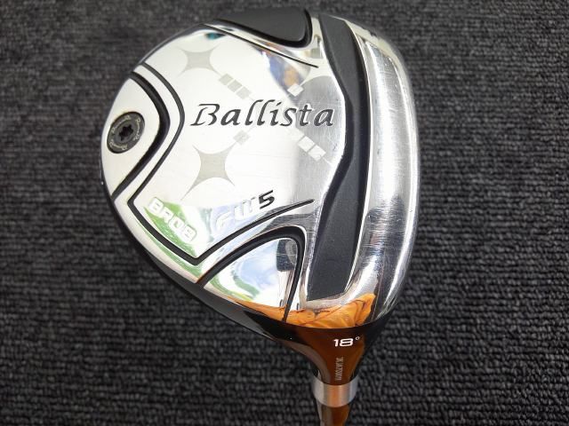 フェアウェイウッド ロマロ Ballista BR08 LIN-Q EX FW 65 S 18 5763 松山店
