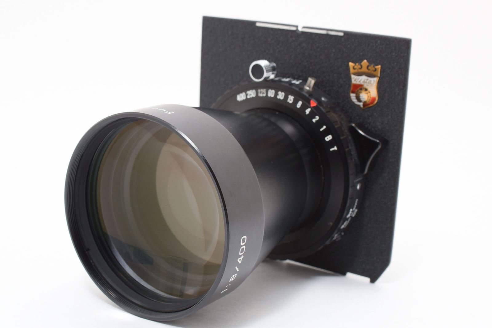 Fujifilm Fujinon T 400 mm F 8 大判レンズ COPAL 0 シャッター付 WISTAボード付 動作良好 光学 フジフイルム フジノン 中判 大判用