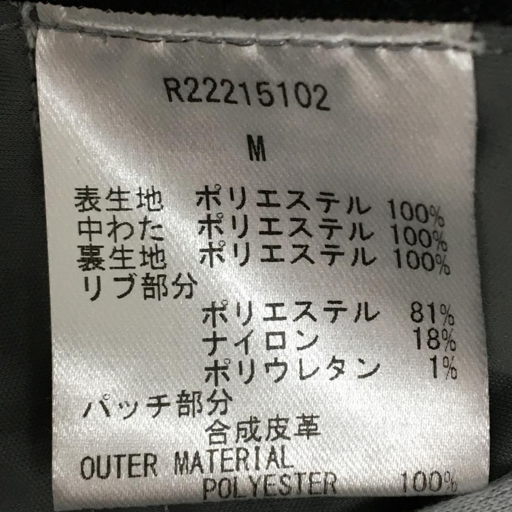 2WAY中綿ジャケット 黒×グレー