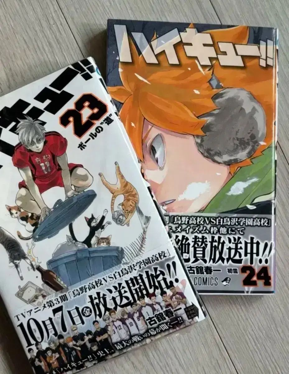 ハイキュー 日本語 原書 1-24巻 ガイドブック 日本語版 - 韓国語版