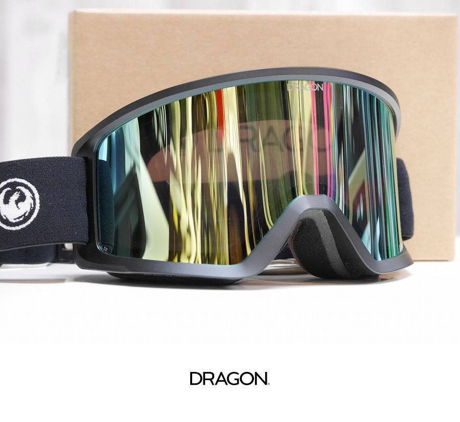 26 DRAGON DX3 - AUTHENTIC - LUMALENS J.GOLD ION ゴーグル ジャパンフィット