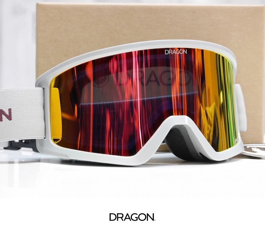 26 DRAGON DX3 - LITE BEIGE 2 - LUMALENS J.RED ION ゴーグル ジャパンフィット