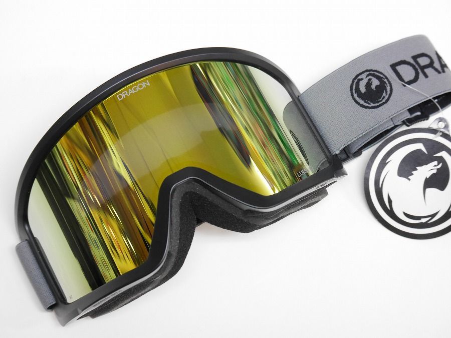 26 DRAGON DX 3 L - LITE MAGNET GREY LUMALENS J.GOLD ION ゴーグル ジャパンフィット