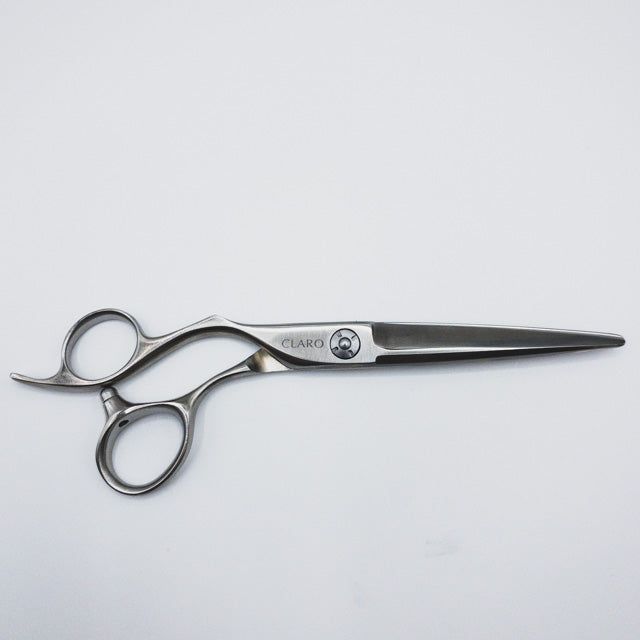 CLAROクラーロ マット加工 シザー オフセット 理容 美容ハサミ 美容師 理容師 左利き 6インチ sc 481