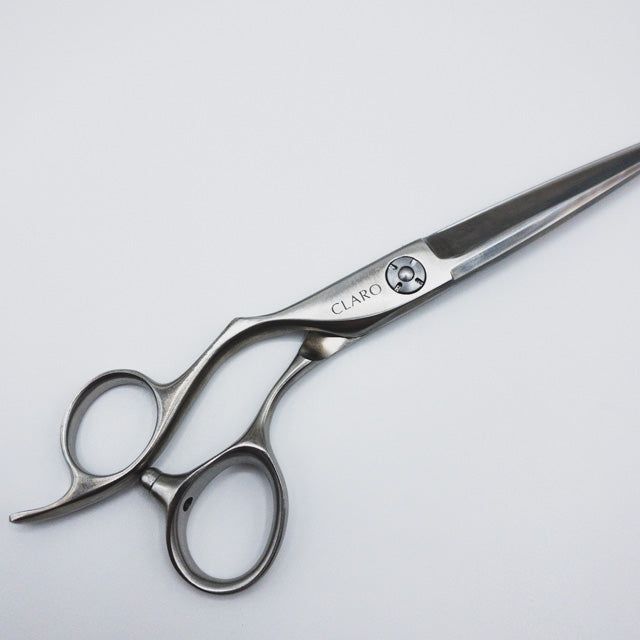 CLAROクラーロ マット加工 シザー オフセット 理容 美容ハサミ 美容師 理容師 左利き 6インチ sc481