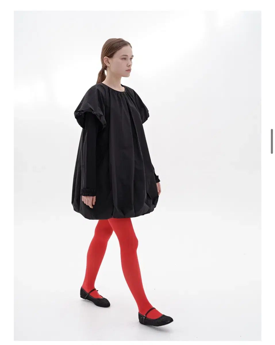 コスモス コスモス volume mini dress