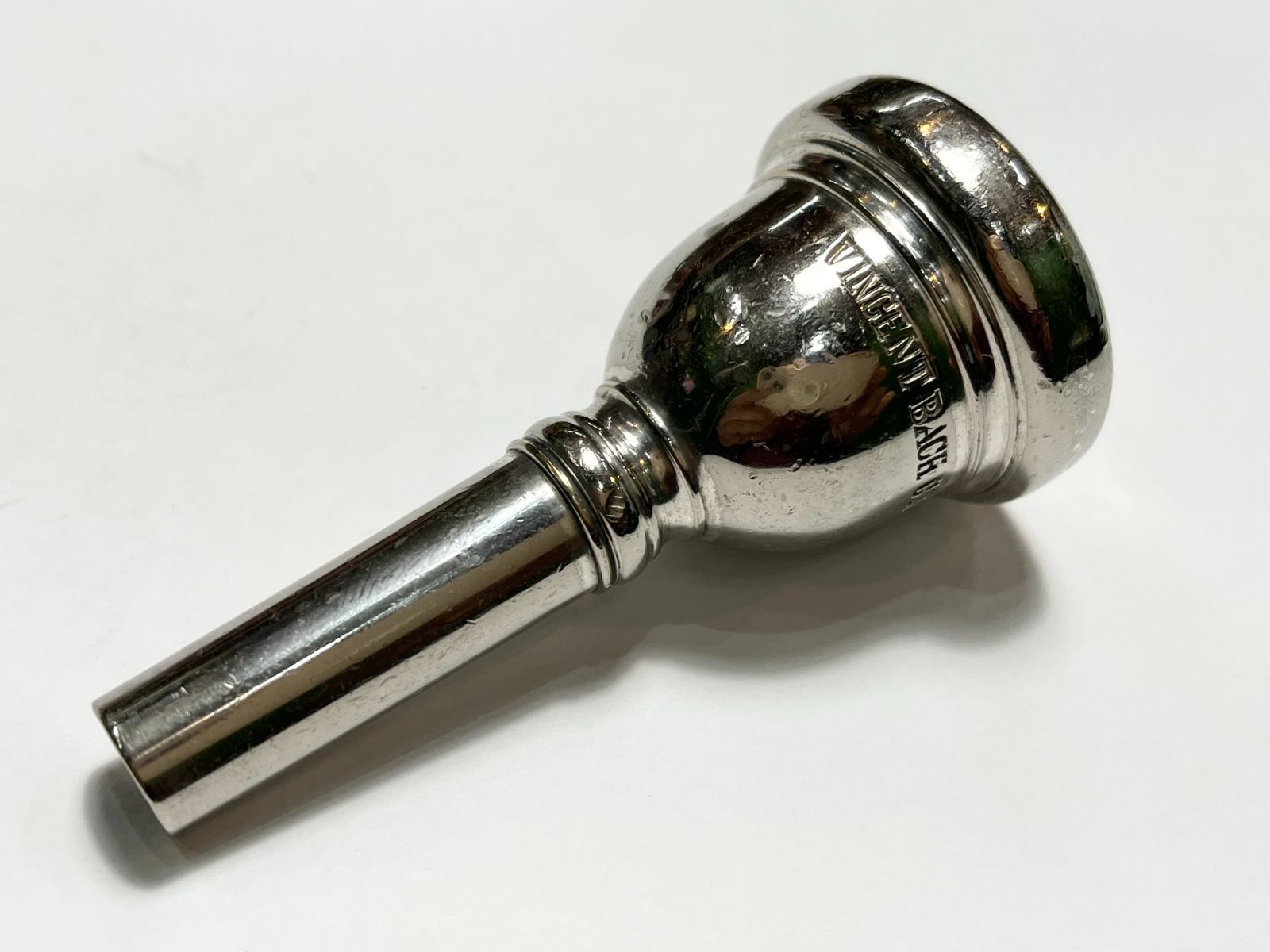 NYバック トロンボーンマウスピース １２C CORP.NEWYORK 細管 西巣鴨