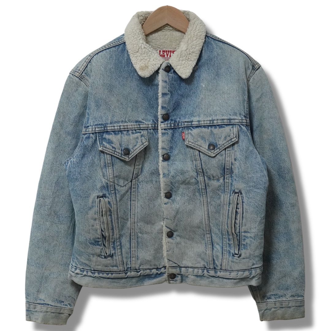 リーバイス Levi's 70608 80s USA製 デニムボアジャケット L