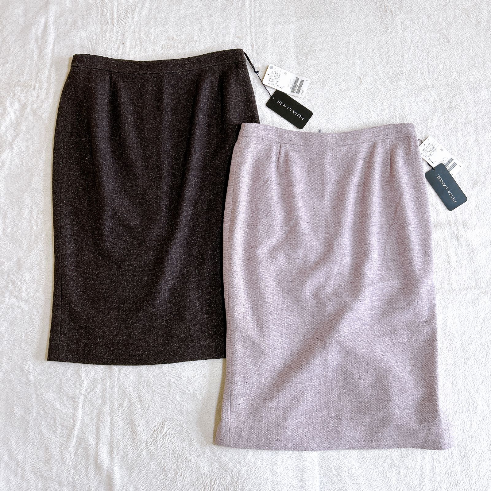 RENA LANGE スカート セット 2点まとめ レディース ピンクベージュ ダークブラウン サイズ40 管理番号KKVTRRA93