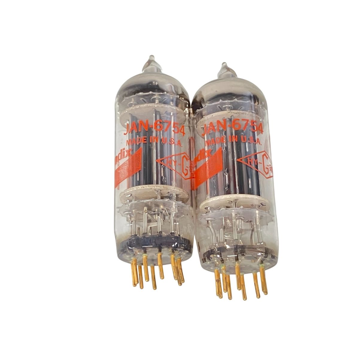  BENDIX JAN-6754 両波整流管 部品取り 2本セット 真空管 真空管アンプ