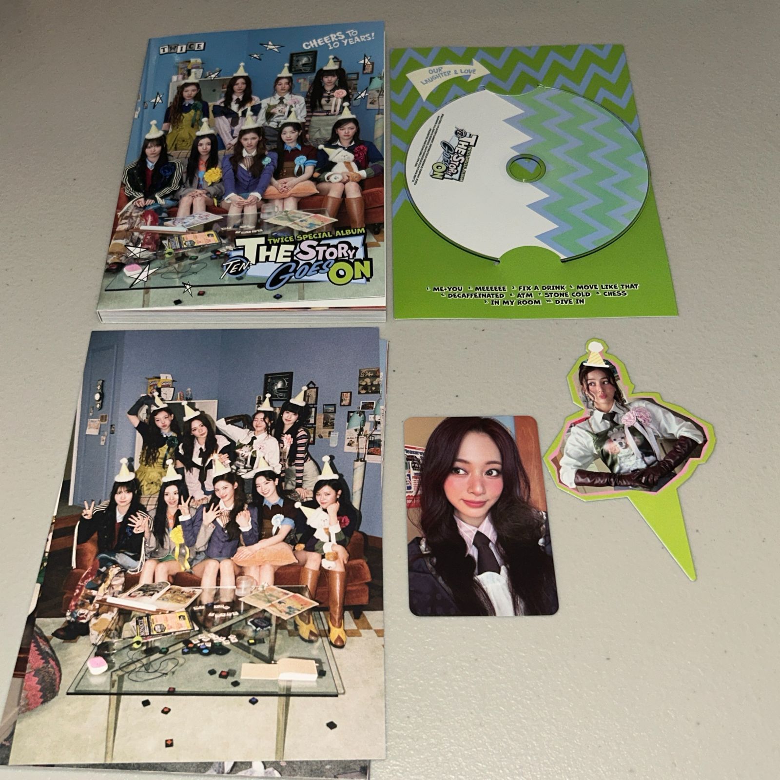TWICE 直筆サイン「TEN：The Story Goes On」 EPISODE ver.CD - メルカリ