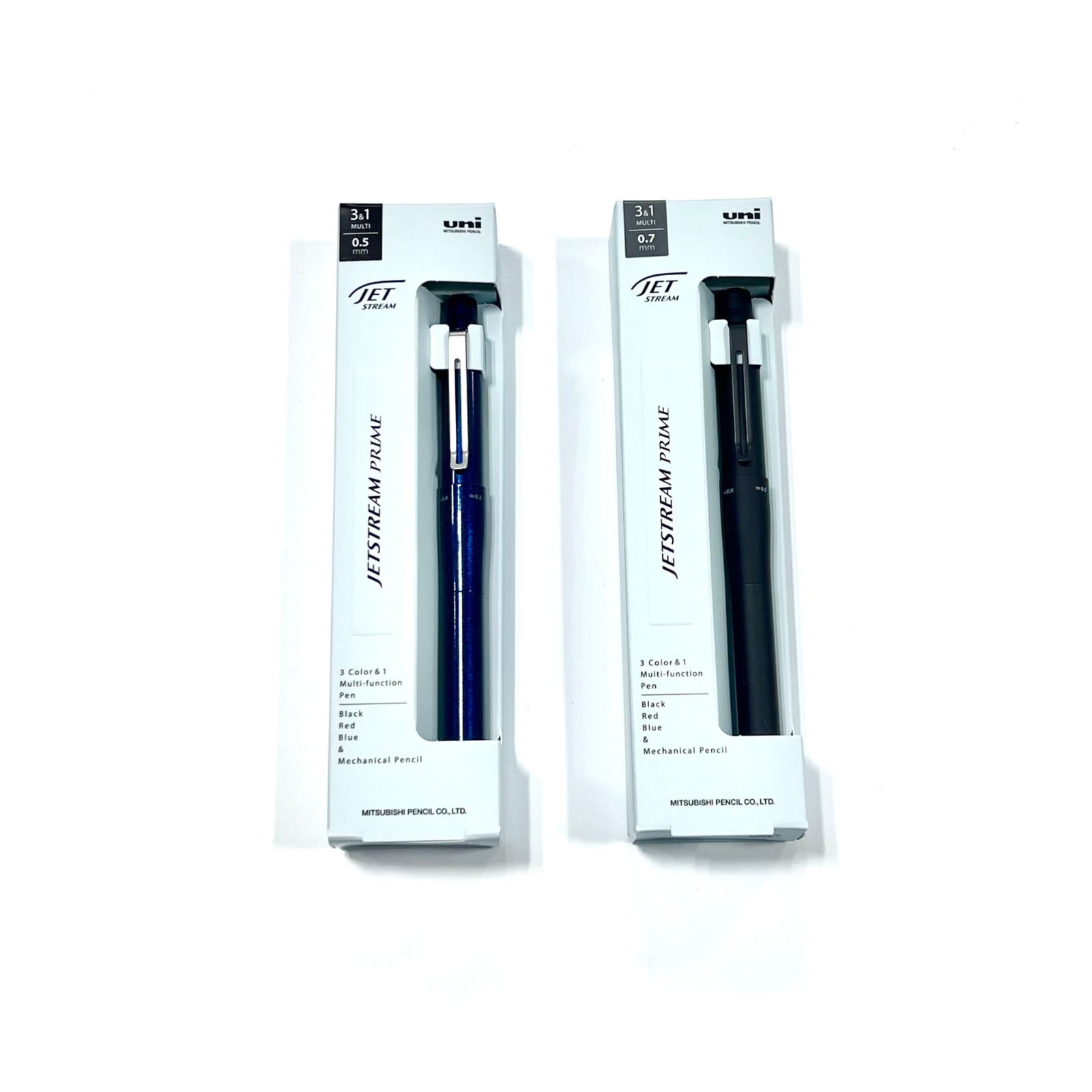[2025 Latest] Mitsubishi Pencil Jetstream Prime 3 & 1 Multifunction Pen 0.5/0.7