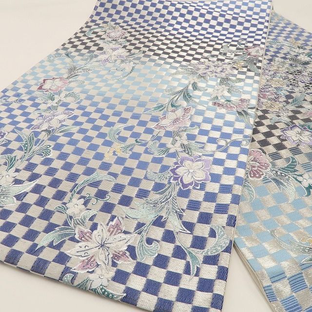 和装フォーマルに金彩友禅で華を咲かせて 袋帯