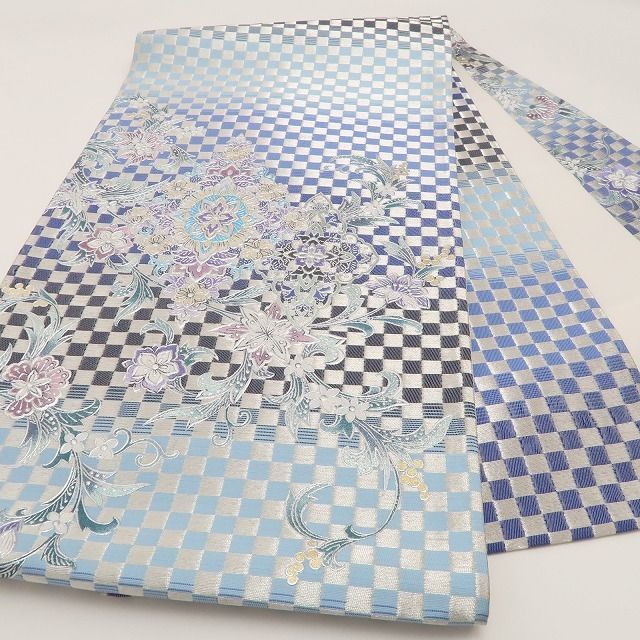  ❁tomihisa❁ 金彩友禅 着物 正絹 和装フォーマルに金彩友禅で華を咲かせて 袋帯 7056 袋帯 帯