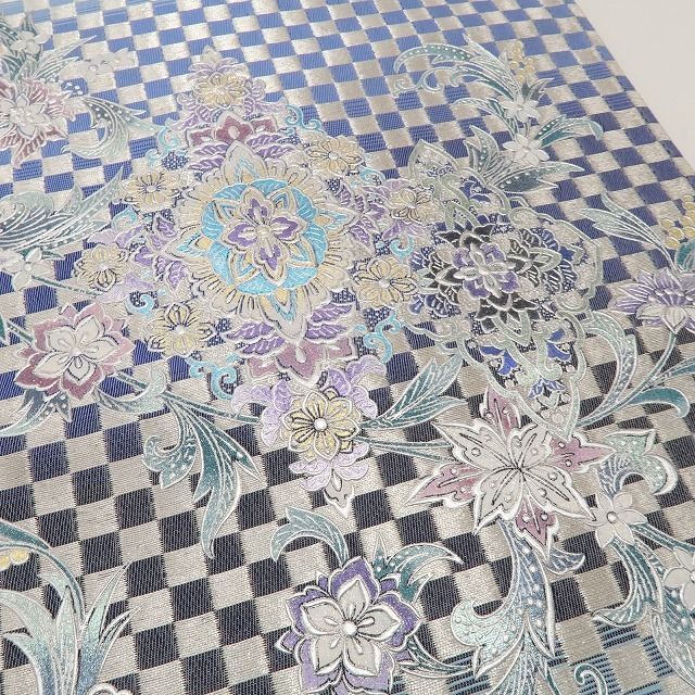 ❁tomihisa❁ 金彩友禅 着物 正絹 和装フォーマルに金彩友禅で華を咲かせて 袋帯 7056