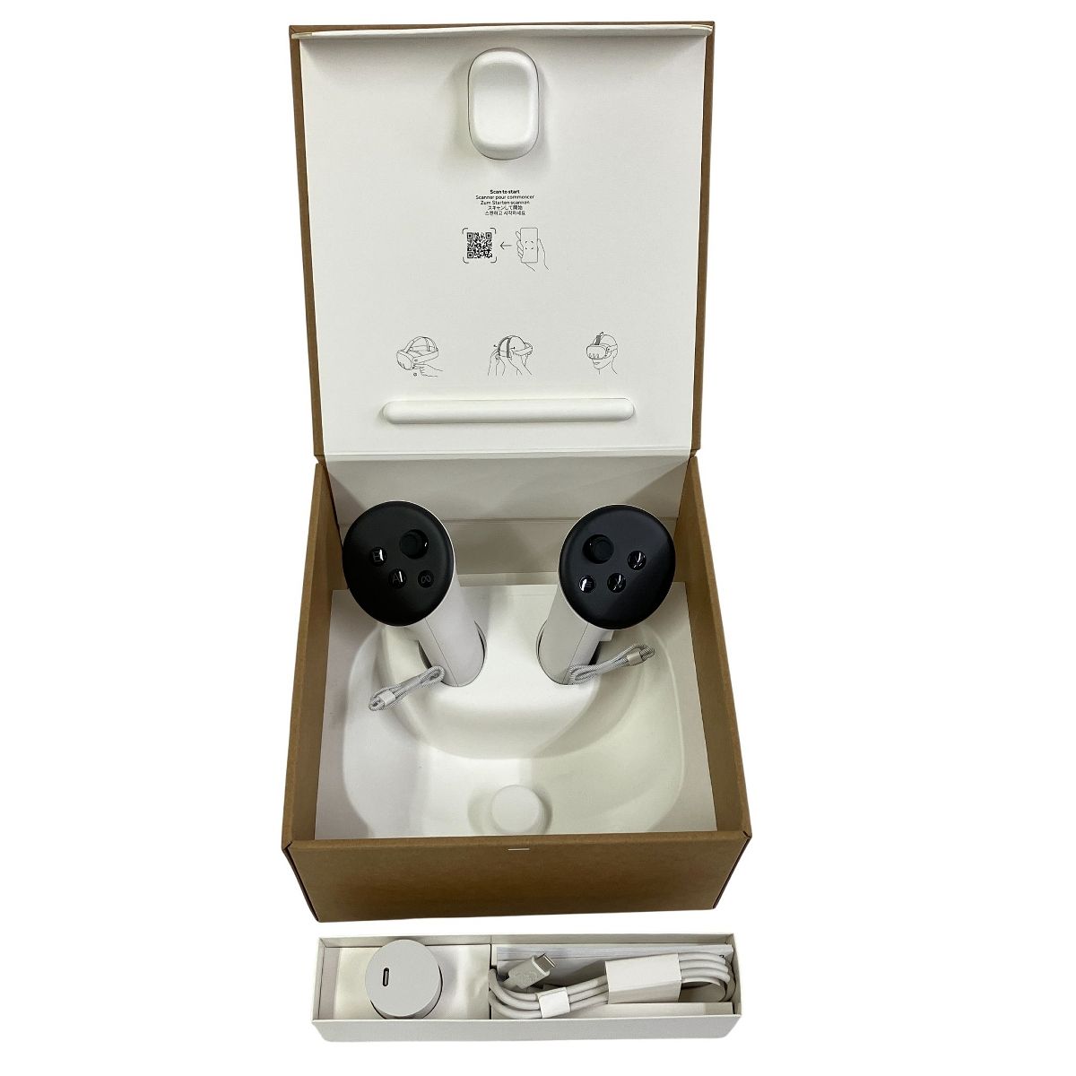 Meta Quest 3 VR ヘッドセット ゲーム メタクエスト 良好 T10567644