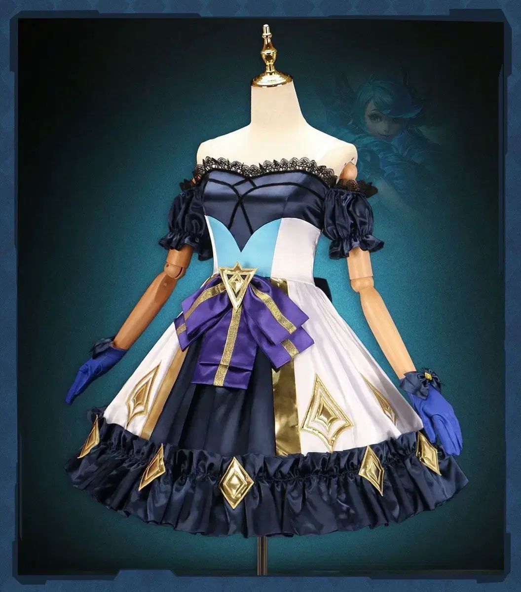 ロール リーグ オブ レジェンド コスグウィンリンロぬいぐるみ コスプレ DARKNESS ロリータロールリ