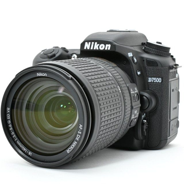 未使用品＞Nikon D7500 18-140VR レンズキット｜有効2088万画素×チルト