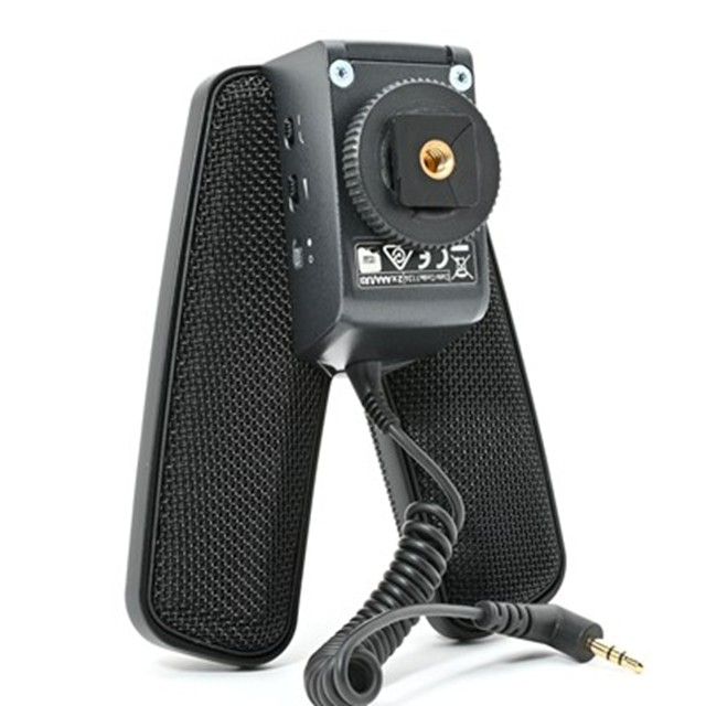 ステレオミニショットガンマイク｜自然な立体音収録×ノイズ低減設計×高感度マイク