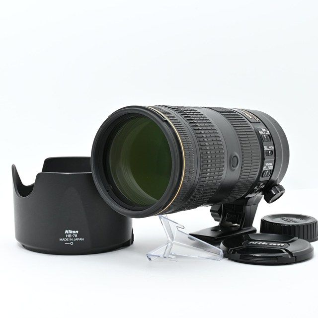 並品 Nikon AF-S NIKKOR 70-200mm f 2.8E FL ED VR｜ 望遠ズーム｜手ブレ補正×高速AF搭載｜ポートレート スポーツ撮影に最適