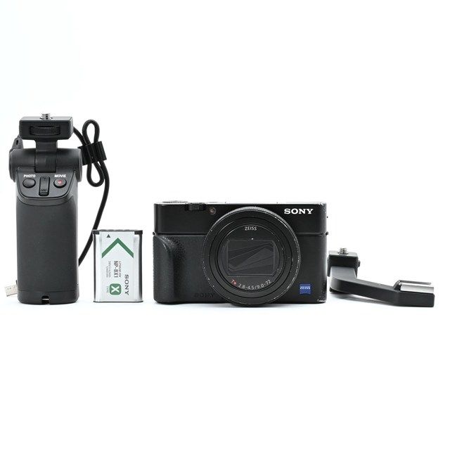 並品 ソニー SONY DSC-RX100M7G シューティンググリップキット|1.0型センサー搭載高画質コンデジ|Vlog 旅行撮影に最適|Cyber-shot