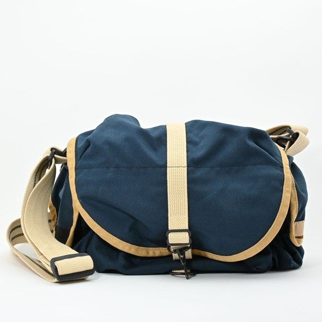 並品 DOMKE ドンケ F-3X Nikon × DOMKE コラボモデル ナイロン ネイビー|高耐久ショルダーバッグ|クラシックデザイン×