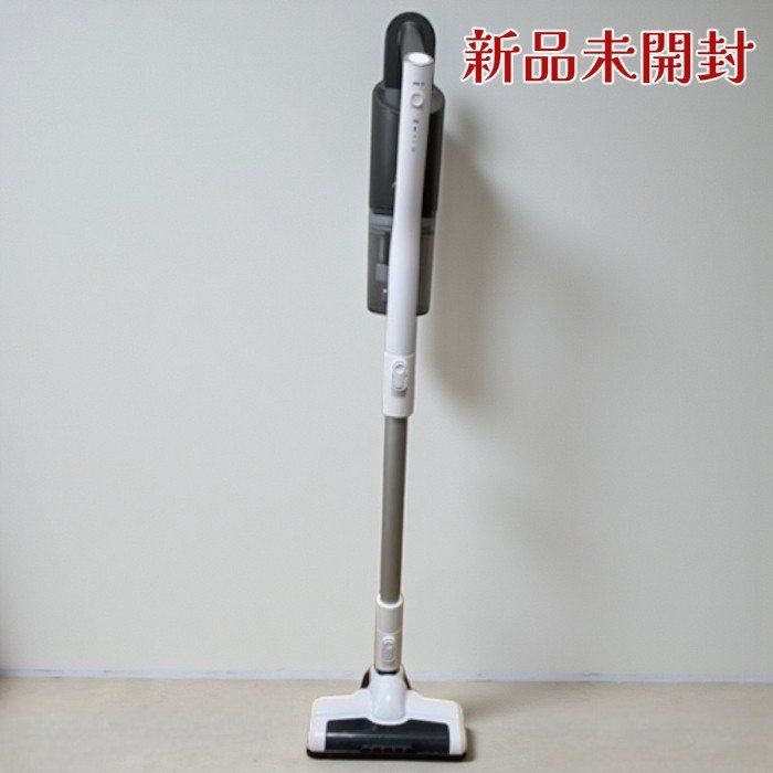 TOSHIBA 東芝 掃除機 VC CL 20 W ホワイト サイクロン式 コードレス 軽量モデル バッテリーランプ付き